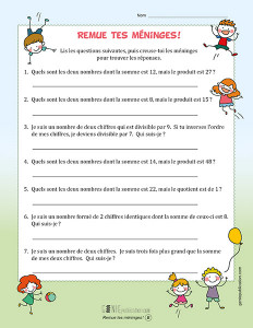 Remue tes méninges !