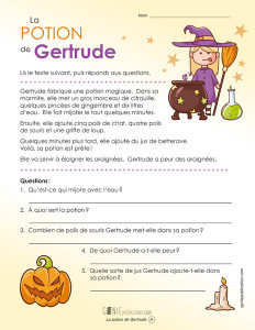 La potion de Gertrude