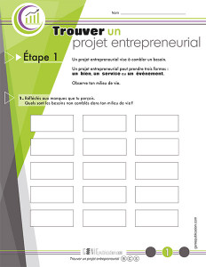 Trouver un projet entrepreneurial